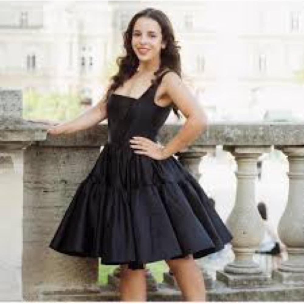 Chelsea Reece Black Sleeveless Mini Dress